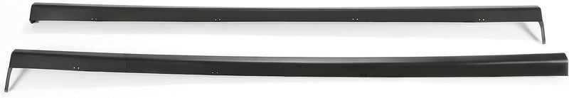 Kojem Pair Side Skirt Body Kit Replacement Compatible with 2001-2005 Honda Civic 2/4 Doors Coupe & Sedan Rocker Panel Guard Extension RS Style Unpainted PP Black - Image 2